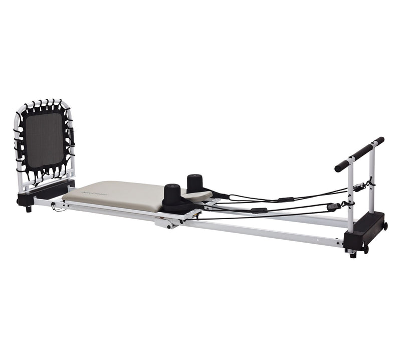Pilates Home Studio 4-Cord Reformer with DVDs and Wallchart — View 8