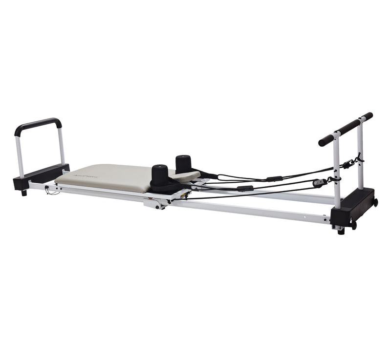 Pilates Home Studio 4-Cord Reformer with DVDs and Wallchart — View 3
