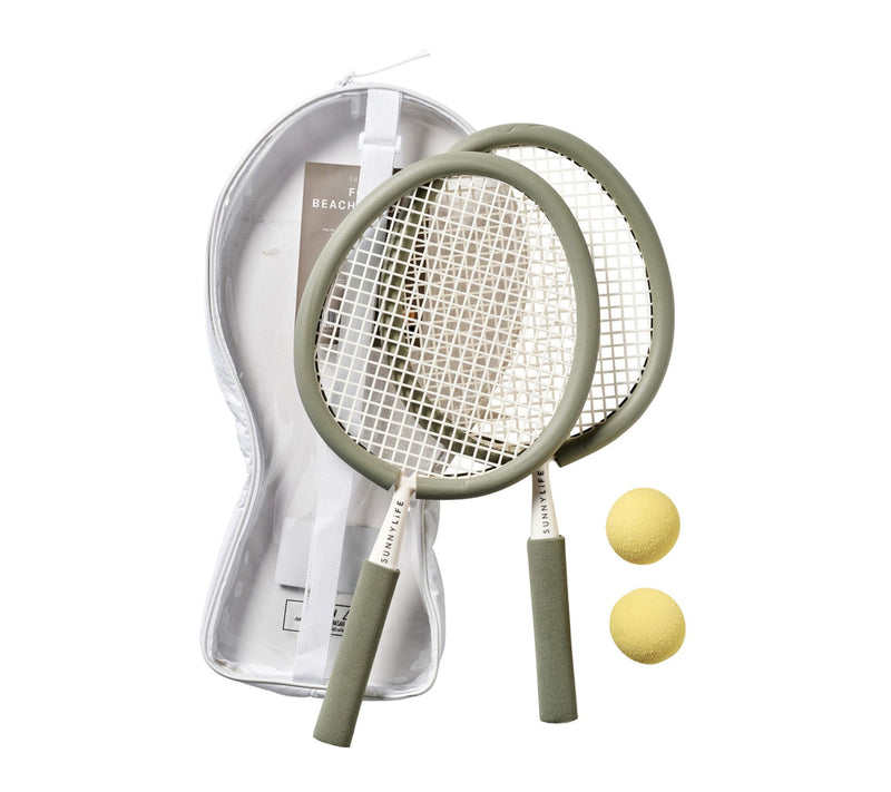 Sunnylife Foam Seagrass Sage Green Beach Paddles — Main view