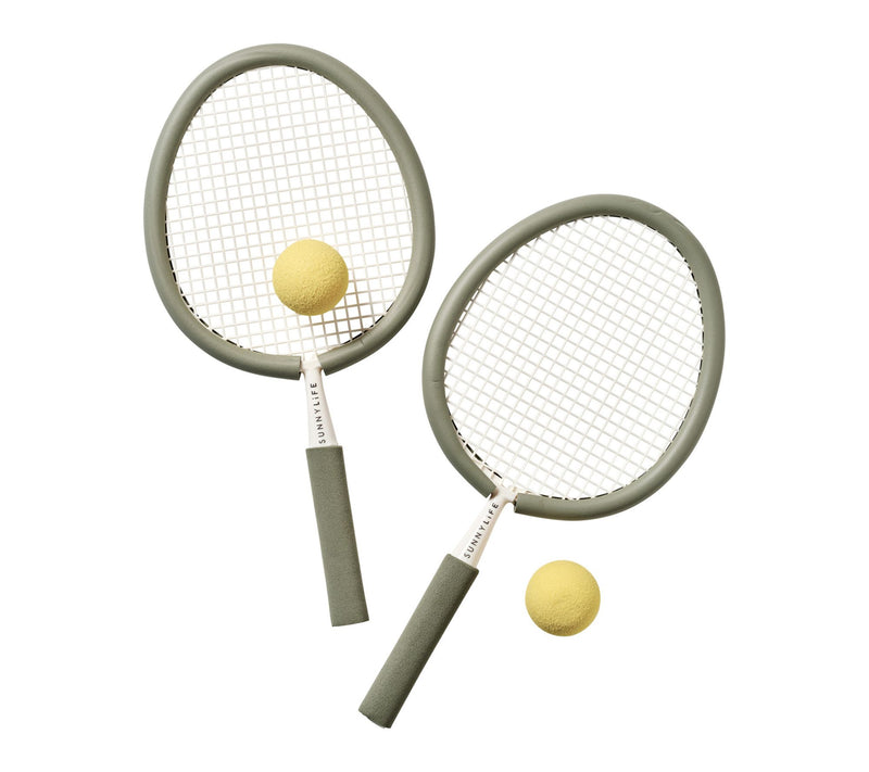 Sunnylife Foam Seagrass Sage Green Beach Paddles — View 4