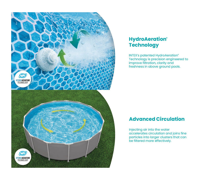Intex Krystal Clear Cartridge Filter Pump C1000 — View 8