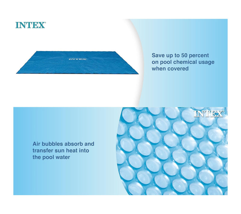 Intex 18 ft Solar Pool Cover — View 7