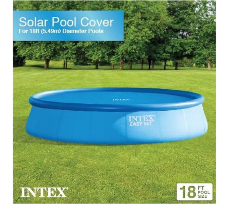 Intex Round 18 ft Solar Pool Cover — View 3