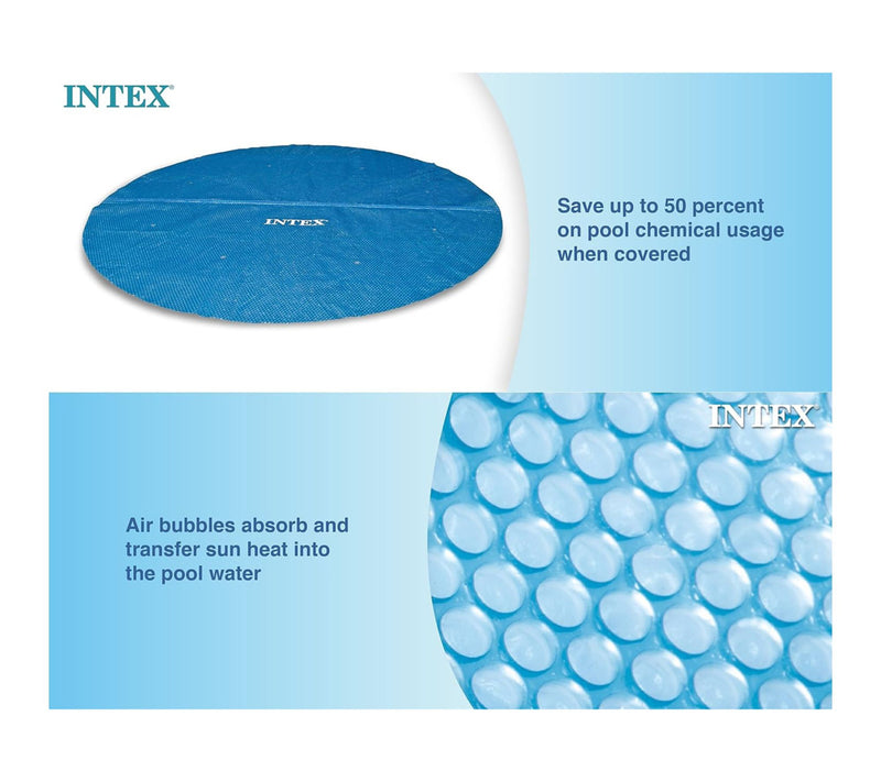 Intex Round 18 ft Solar Pool Cover — View 8