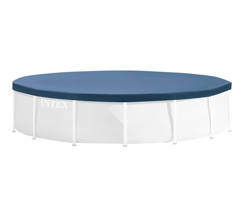 Intex Round 10 ft Metal Frame Debris Pool Cover — View 8