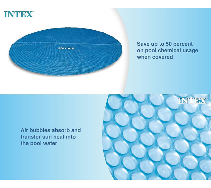 Intex Round 15 ft Solar Pool Cover — View 8
