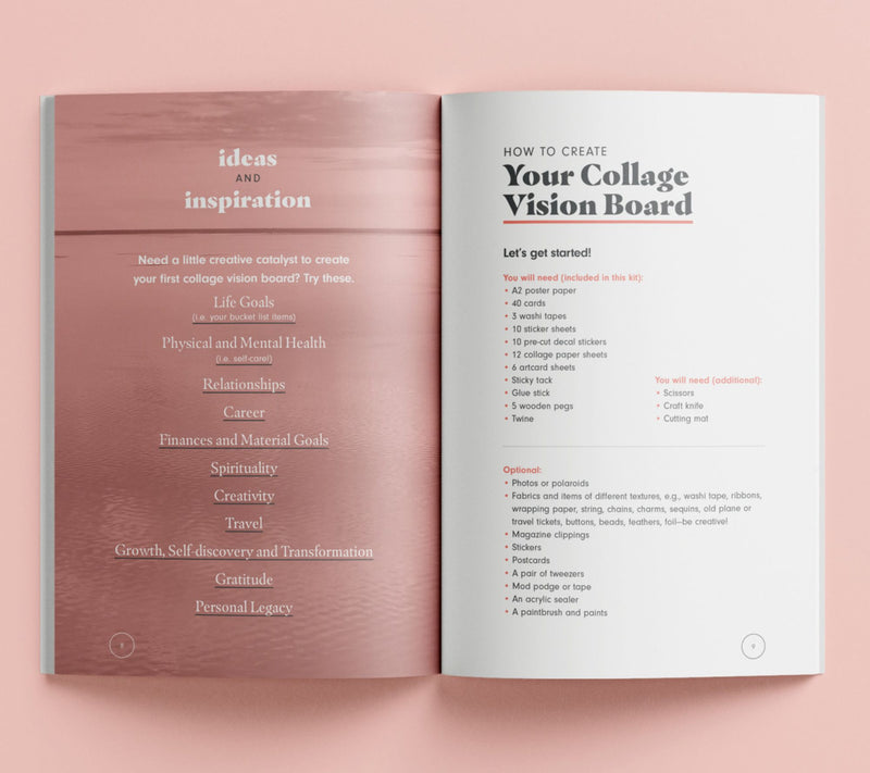 Elevate Complete Vision Board Kit Life Goals — View 5