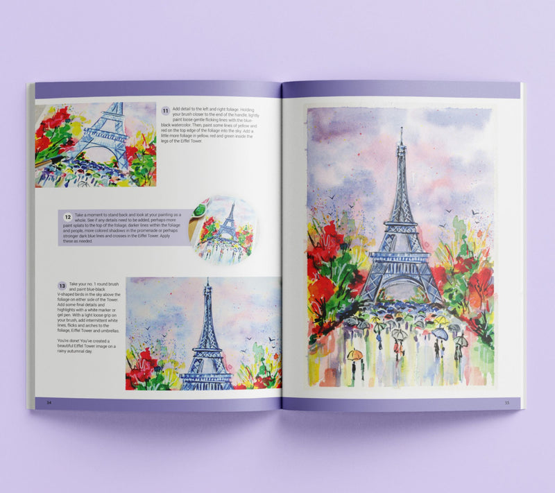 Art Marker Watercolor Painting Complete StarterKit — View 5