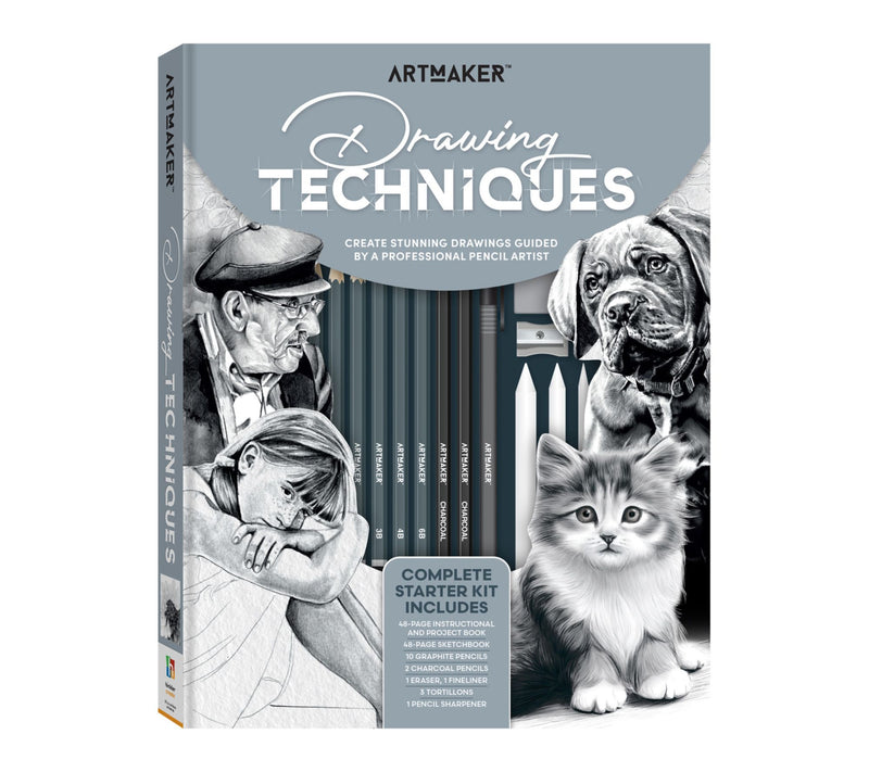 Art Maker Drawing Techniques Kit — View 2