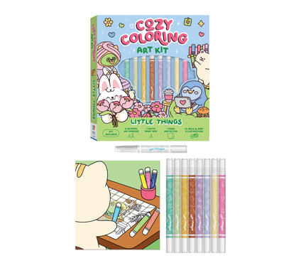 Art Maker Cozy Coloring Kit Little Things