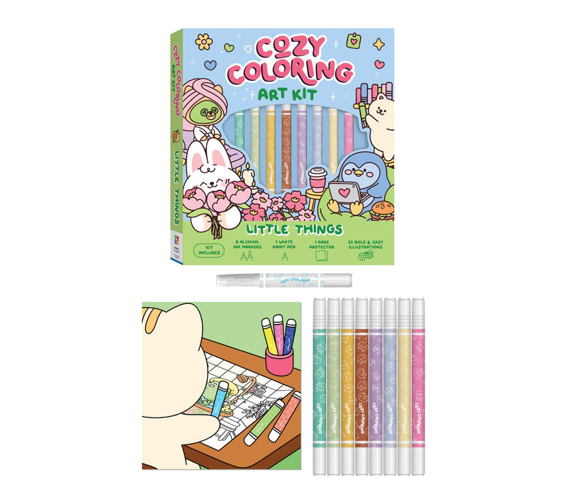 Art Maker Cozy Coloring Kit Little Things — View 9