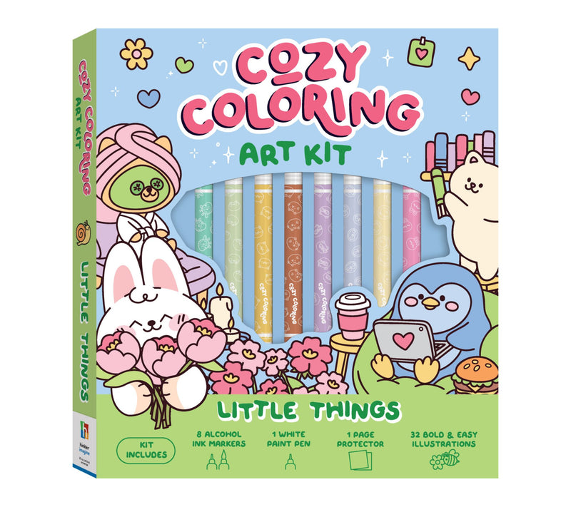 Art Maker Cozy Coloring Kit Little Things — View 3