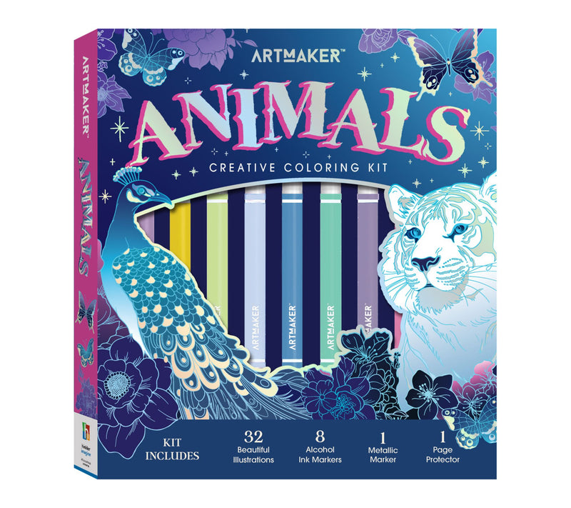 Art Maker Animals Coloring Kit — View 3