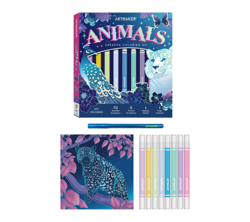 Art Maker Animals Coloring Kit — View 9