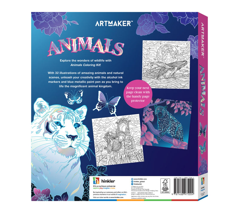 Art Maker Animals Coloring Kit — View 4
