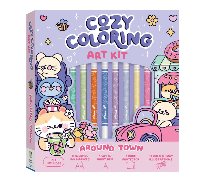 Art Maker Around Town Cozy Coloring Kit — View 3