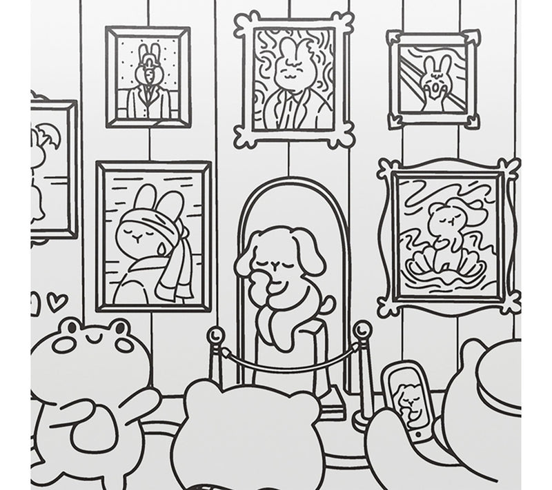 Art Maker Around Town Cozy Coloring Kit — View 7