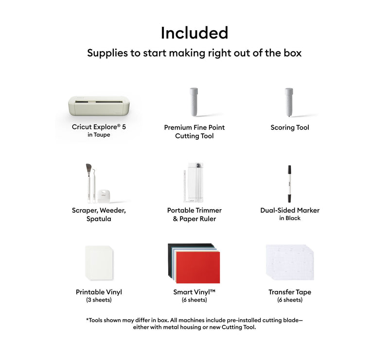 Cricut Explore 5 Essentials Bundle — View 2