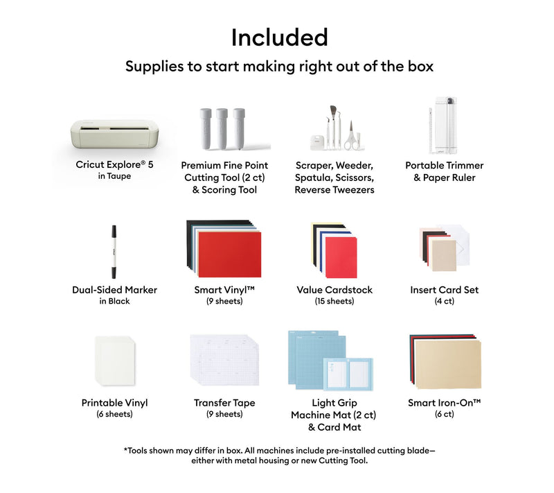 Cricut Explore 5 Deluxe Bundle — View 2
