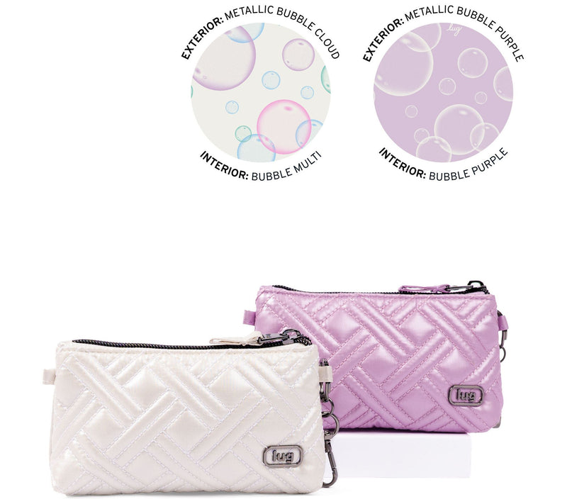 Lug Set of 2 Quilted Coin Pouches - Metro XL — View 17