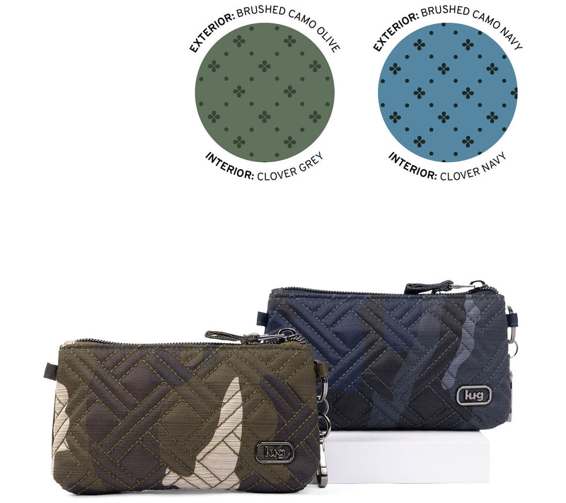 Lug Set of 2 Quilted Coin Pouches - Metro XL — View 7