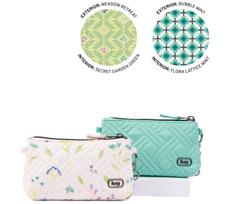 Lug Set of 2 Quilted Coin Pouches - Metro XL — View 13
