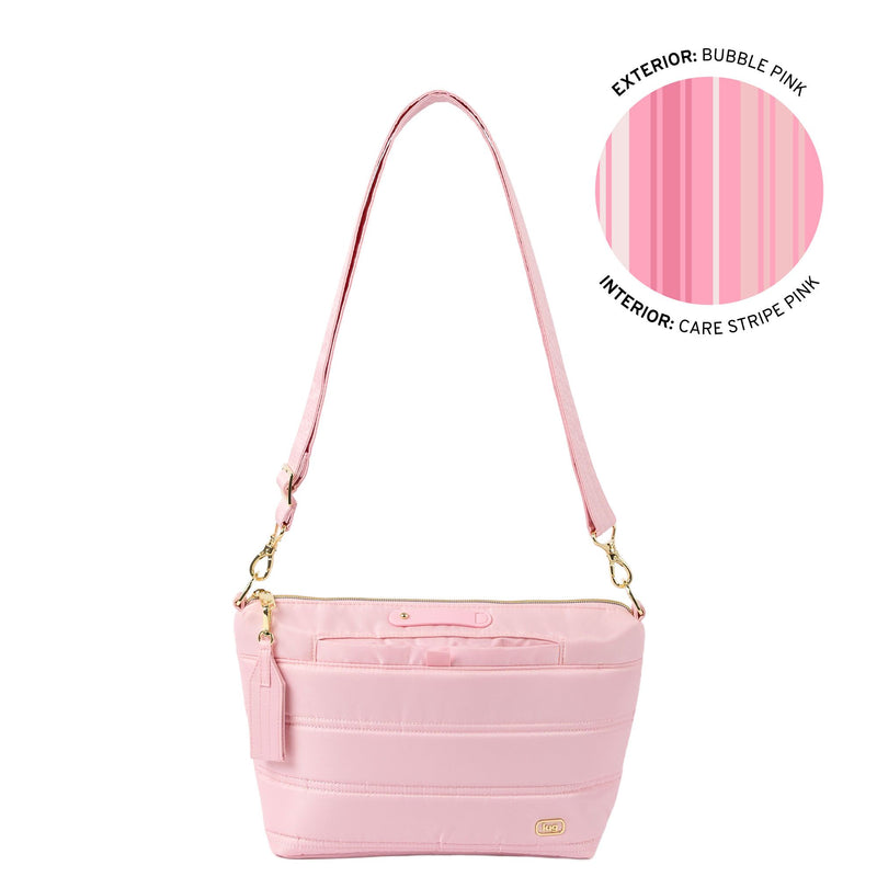 Lug Classic Quilted Crossbody with Charm Bar - Flare 2 — View 10