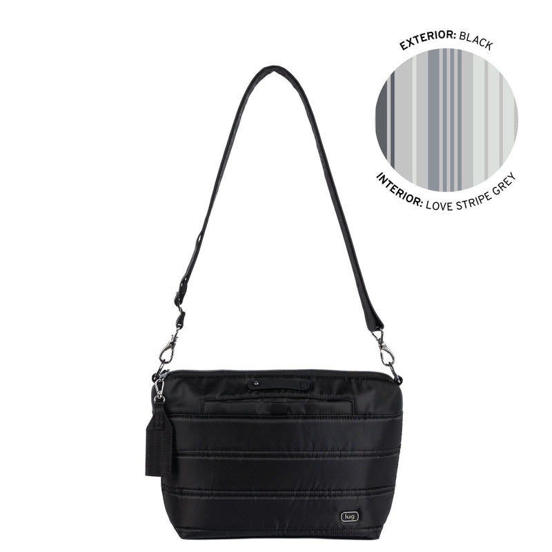 Lug Classic Quilted Crossbody with Charm Bar - Flare 2 — View 18