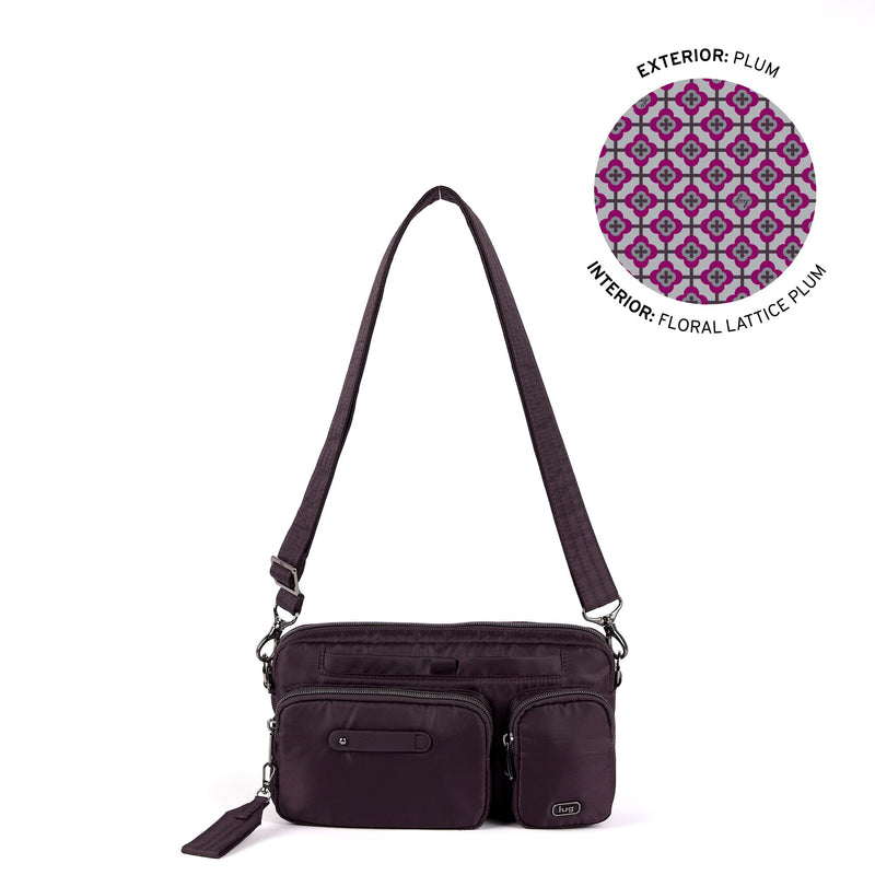 Lug E/W Adjustable Crossbody with Charm Bar - Switcheroo — View 12