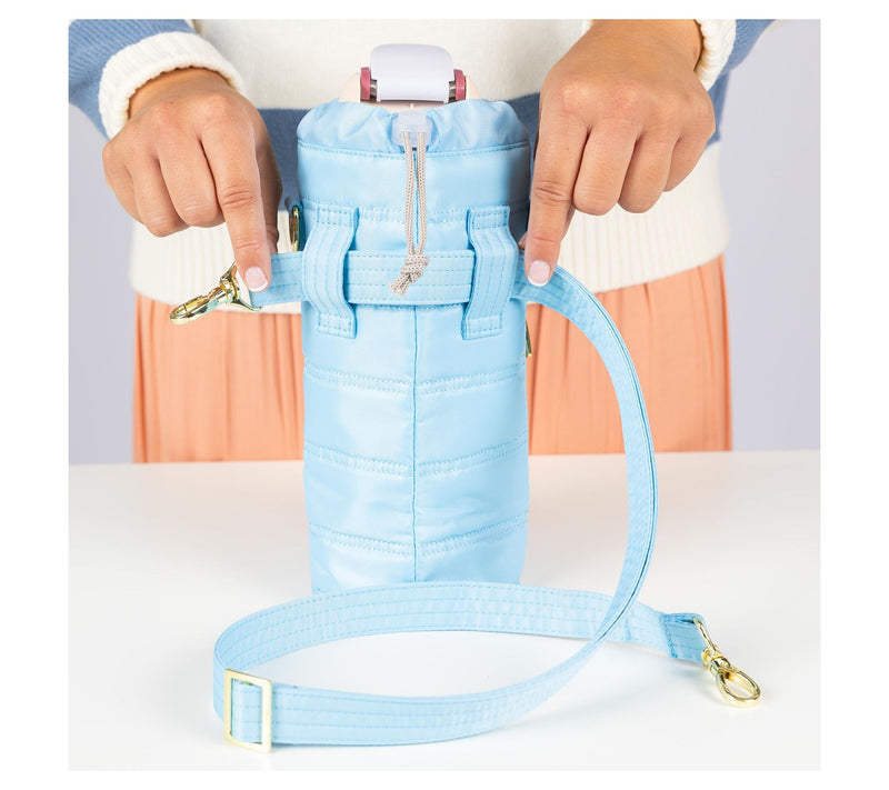 Lug Classic Water Bottle Holder with Charm Bar - Huggie Wide — View 22