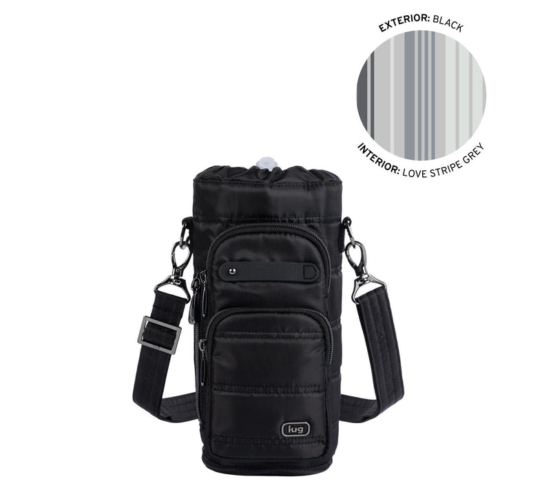 Lug Classic Water Bottle Holder with Charm Bar - Huggie Wide — Main view