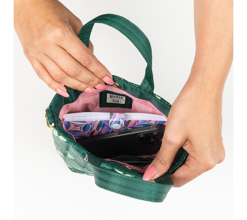 Wicked x Lug Classic Quilted Crossbody Bag - Tip Toe — View 14