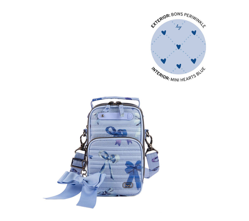 Lug Love Classic Crossbody w/ Bow-Skeeter Mini Bridge — View 3