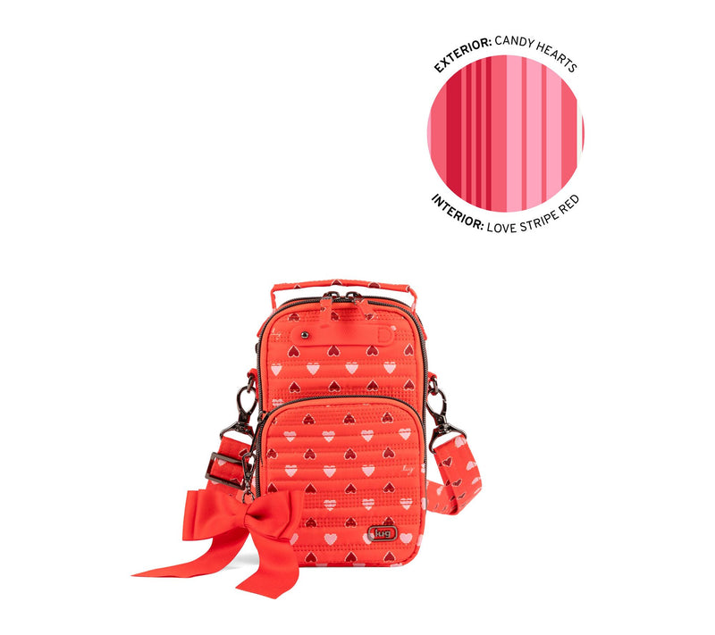 Lug Love Classic Crossbody w/ Bow-Skeeter Mini Bridge — View 4