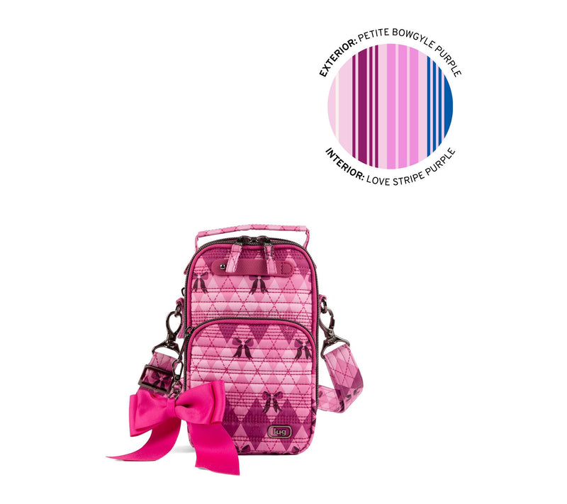 Lug Love Classic Crossbody w/ Bow-Skeeter Mini Bridge — View 6