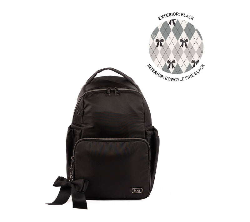 Lug Patty Cake Backpack with Bow — View 2