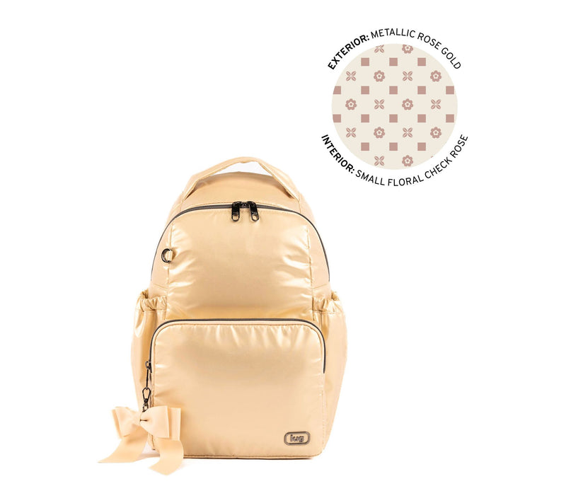 Lug Patty Cake Backpack with Bow — View 4