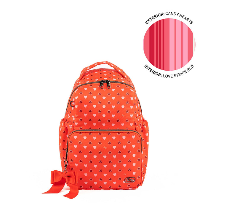Lug Patty Cake Backpack with Bow — View 3