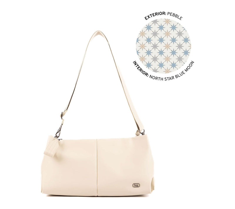 Lug Satin Half Luxe Plunge Shoulder Bag — View 4