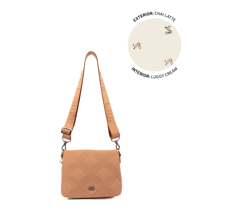 Lug Cloud Go Crossbody with Flap Closure-Wink — Main view