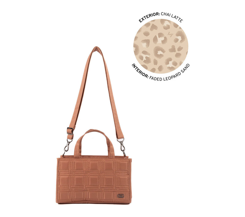 Lug Classic Quilt East West Top Handle Bag-Train — View 17