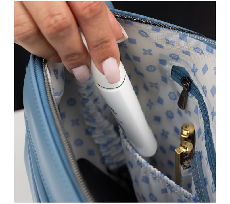 Lug Satin Luxe Medium Shoulder Bag- Quest — View 5