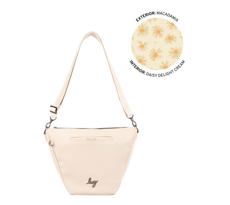 Lug Satin Luxe Medium Shoulder Bag- Quest — View 18