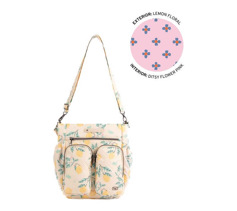Lug Classic Double Pocket Medium Tote -Toodles — View 22