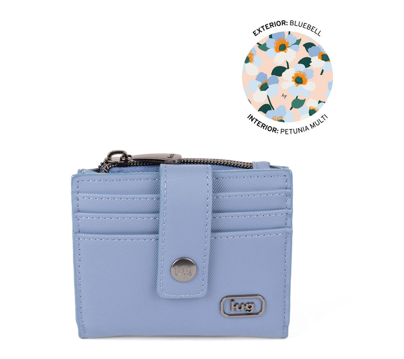 Lug Satin Luxe Compact Wallet with Clasp - Hurdle — View 18