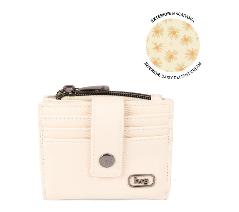Lug Satin Luxe Compact Wallet with Clasp - Hurdle — View 23