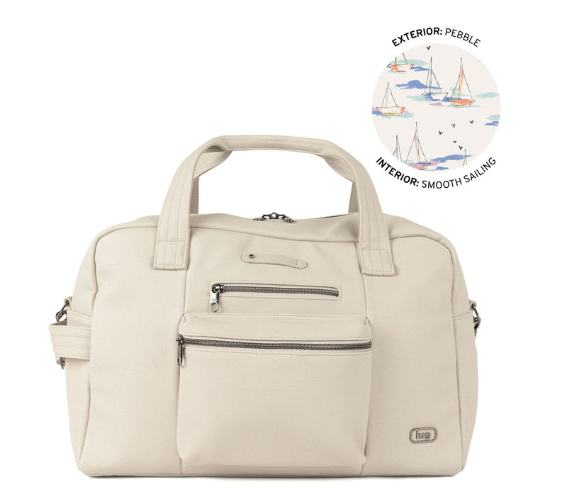Lug Matte Luxe Overnight Duffle w/ Charm Bar - Charger — View 21