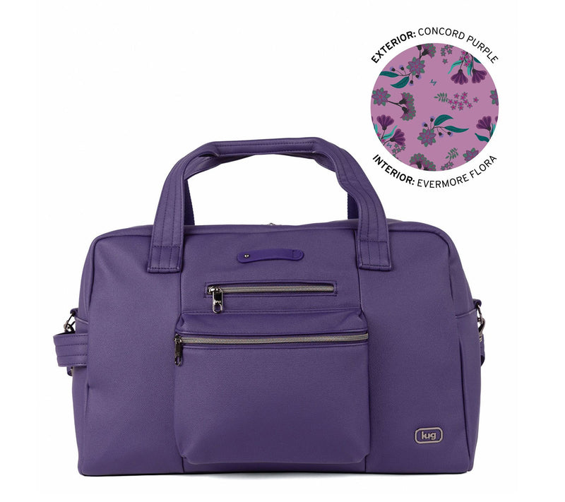 Lug Matte Luxe Overnight Duffle w/ Charm Bar - Charger — View 23