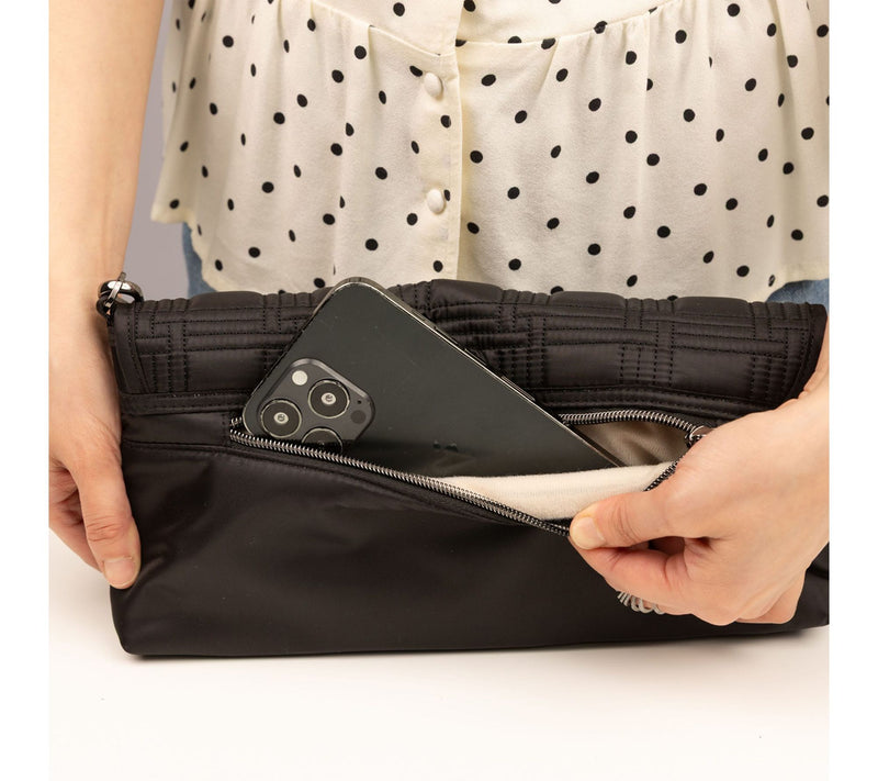 Lug Classic Quilted Fold Over Shoulder Bag - Strut — View 3