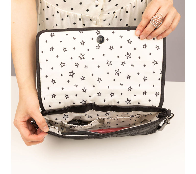 Lug Classic Quilted Fold Over Shoulder Bag - Strut — View 2